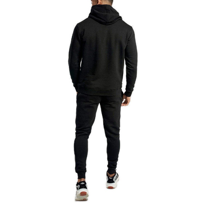 Gym King Mens Full Tracksuits Bottom Set Pullover Hoodie Sweatshirt Gym Joggers