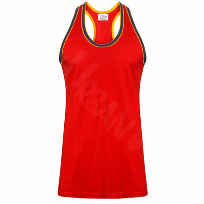 Men’S Sleeveless Muscle Vest Holiday Racer Back Gym Tank Top Summer Workout 5XL