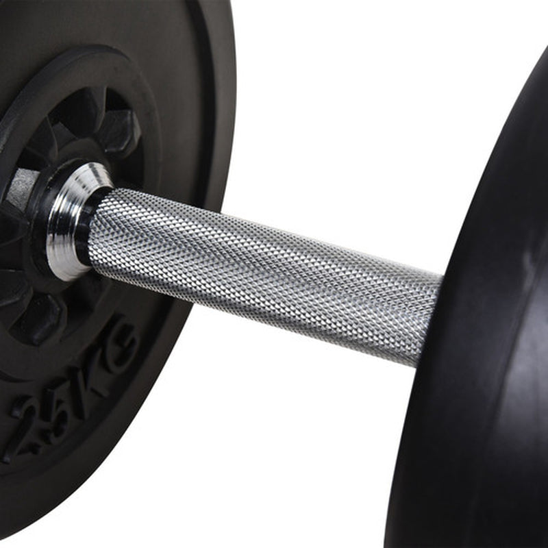 65Kg Adjustable Dumbbell and Barbell Weights Set for Home Gym