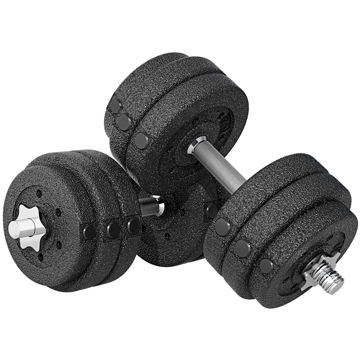 Adjustable Dumbbells Weight Set Hand Weight for Home Gym Body Fitness